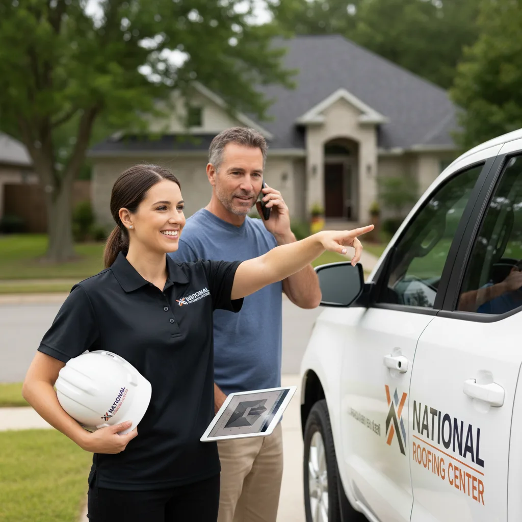 National Roofing Center customer support in Shelley